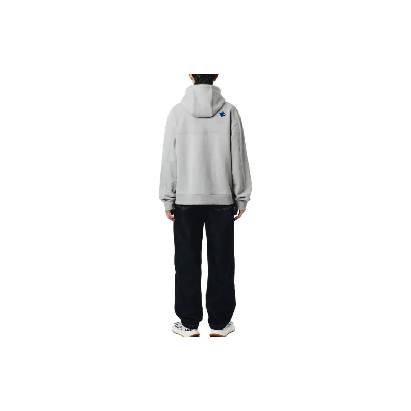 ADER ERROR Logo appliqué Cotton Hoodie-3