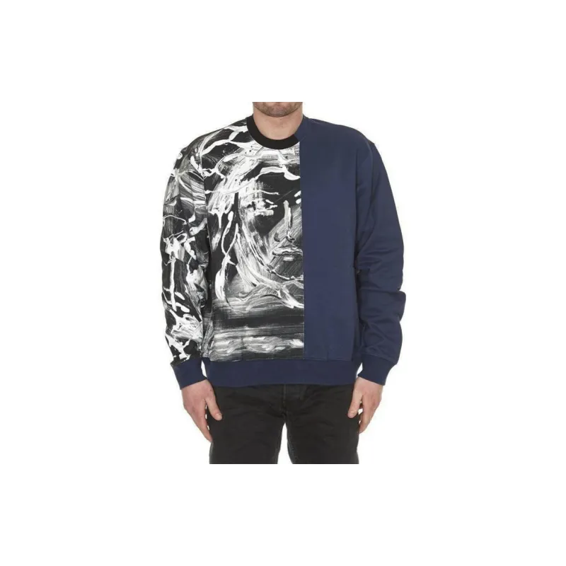 VERSACE Sweatshirts Men Dark Blue-3
