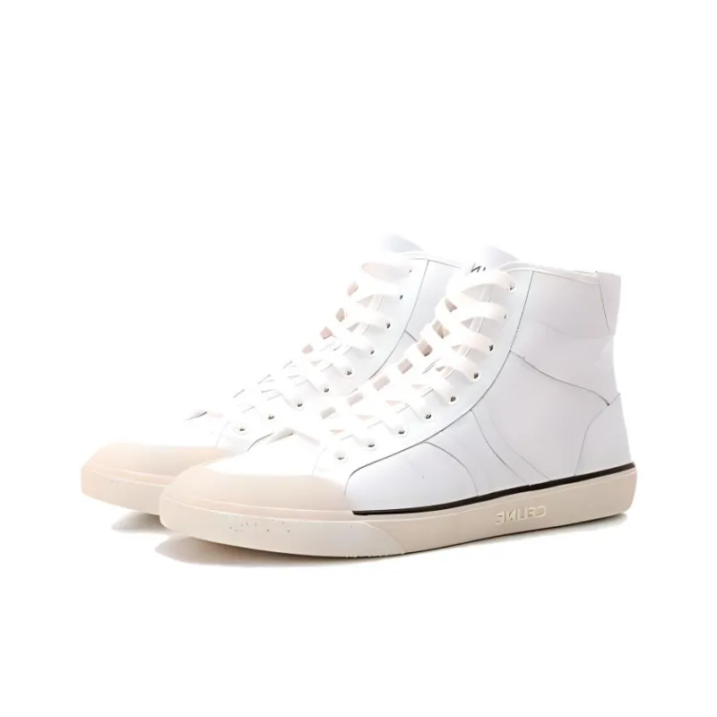 CELINE AS 02 Mid Low Lace Up Sneakers-2