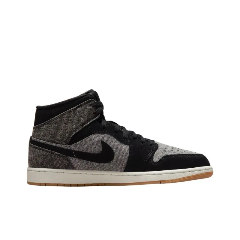Air Jordan 1 Mid Se 'Black Denim'-1