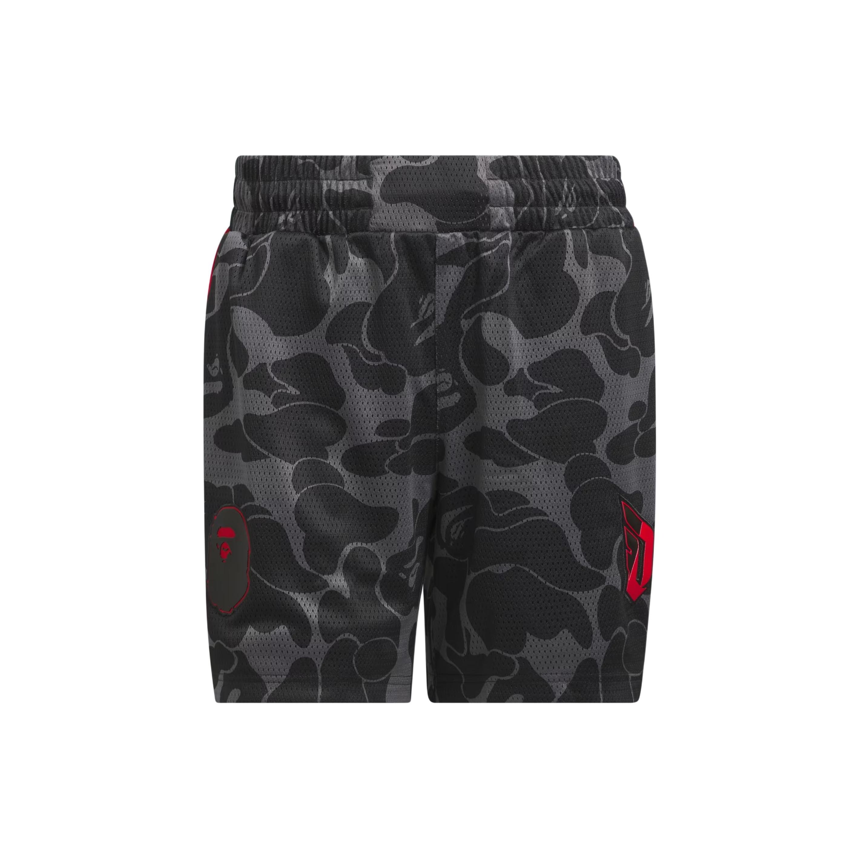Adidas x BAPE Dame 9 FW24 Basketball Shorts Men's Carbon