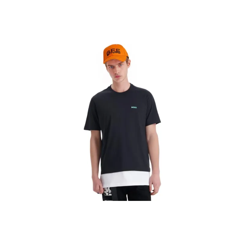 HUGO BOSS T Shirts Men Pitch Black-6