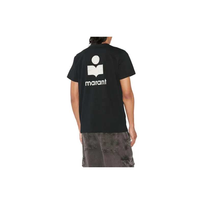 ISABEL MARANT Logo Printed Crewneck T Shirt-3