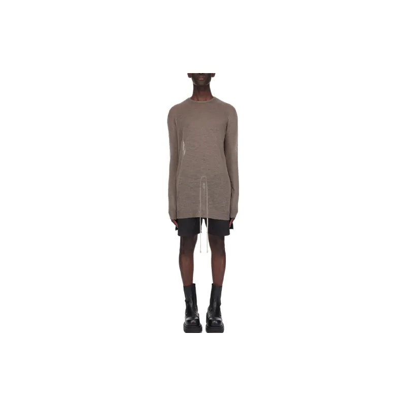 RICK OWENS/RO SS24 Sweater Men's Gray-2
