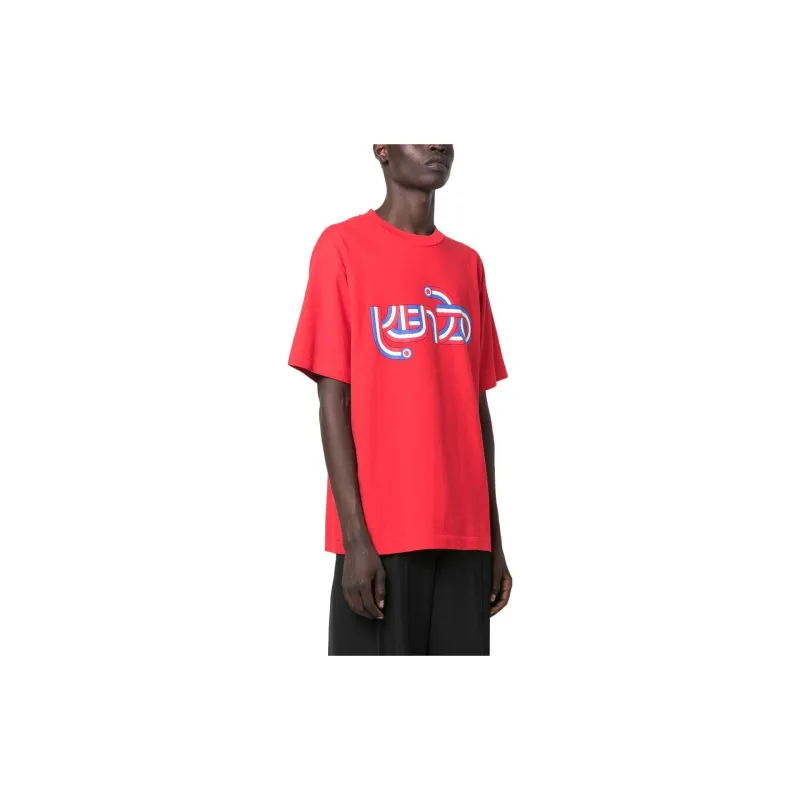 KENZO T-Shirts Men Red-4
