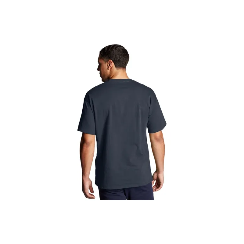 Champion T Shirt US Version Unisex Navy Blue-2