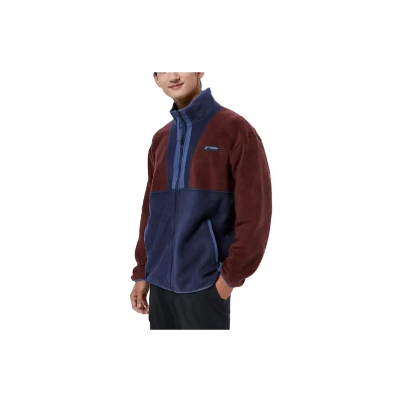 Columbia Back Bowl Jackets Unisex Ink Blue/Brown-9