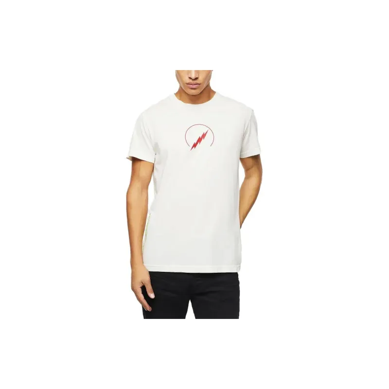 DIESEL SS23 T Shirt Unisex White-1