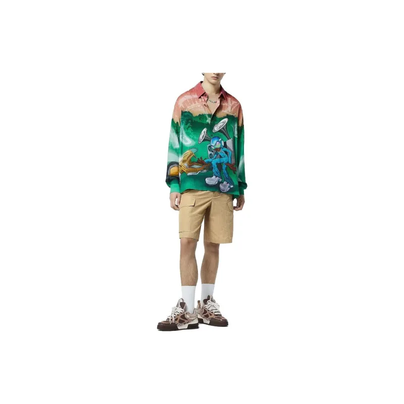 LOUIS VUITTON FW23 Shirt Men's Multicolor-1