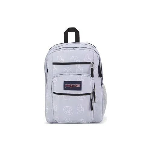 JanSport Suede Backpack Unisex Light Purple