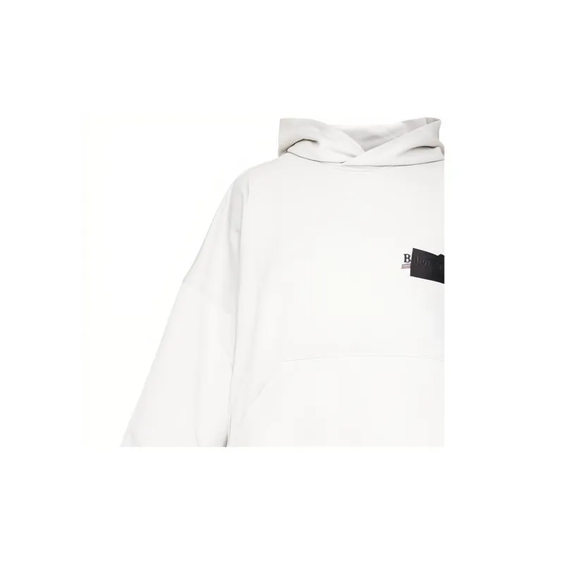 Balenciaga Sweatshirt Loose Fit Style Men's Beige-2