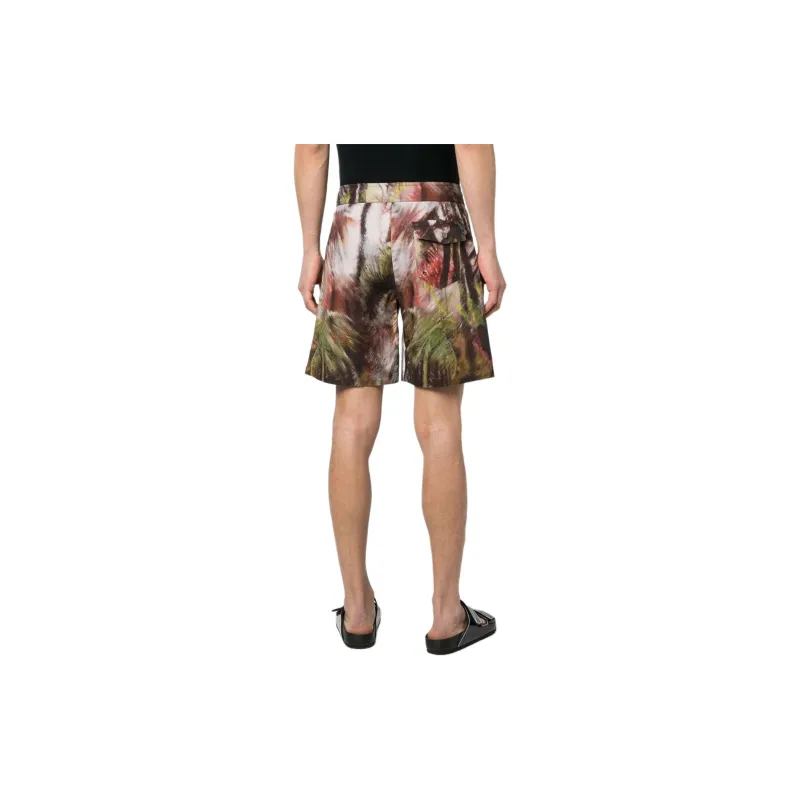 Alanui Allover Printed Drawstring Shorts-1