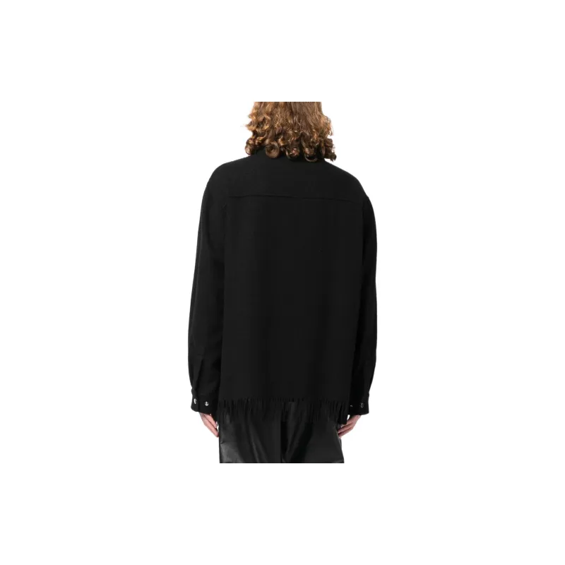 AMIRI Button Fringe Padded Overshirt-2
