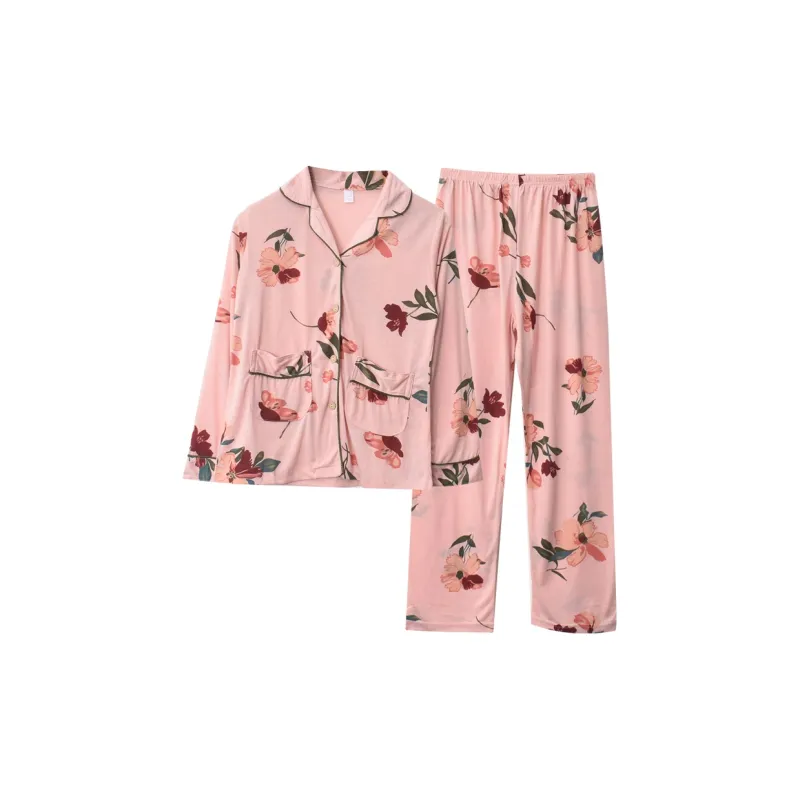 Pretty lady Women's Pajama Sets-3