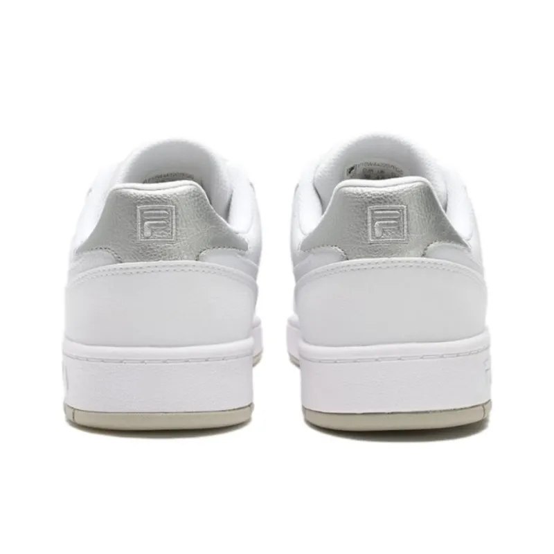 FILA Non slip Lightweight Low Top Skateboard Shoes Women's White-2