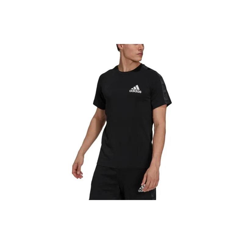Adidas T Shirt Men's Black White-1
