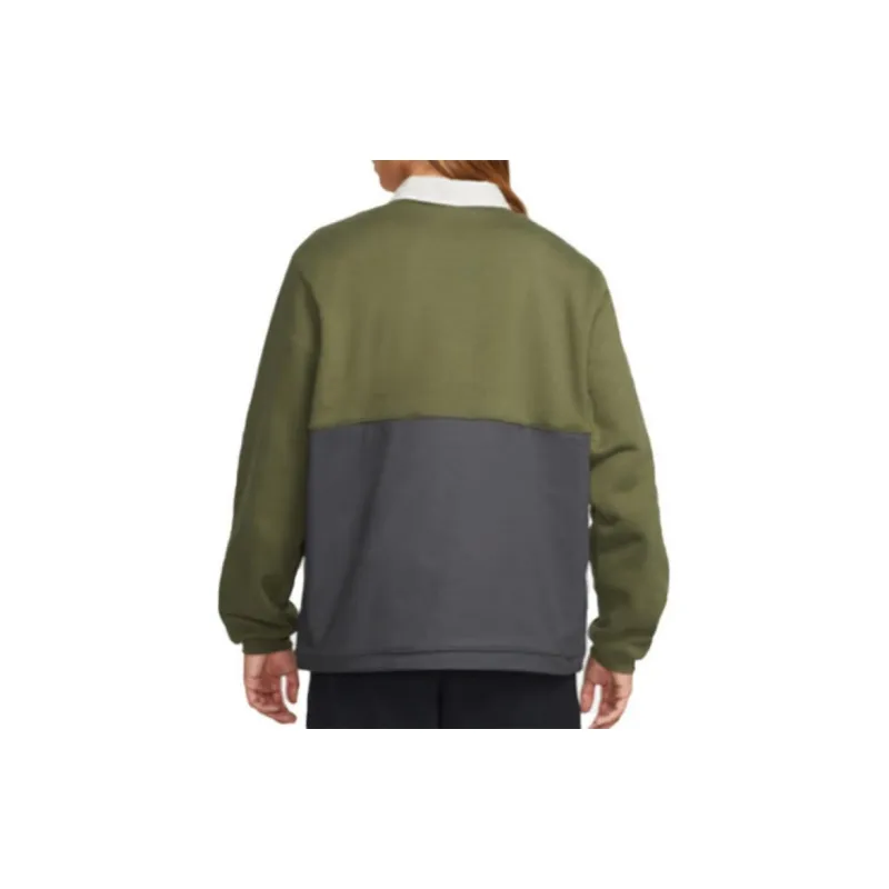Nike Sweatshirt Unisex Khaki Green-3