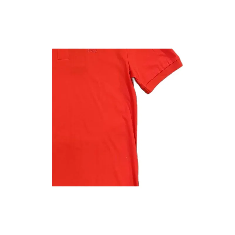 HUGO BOSS Polo Shirts Men Red-4