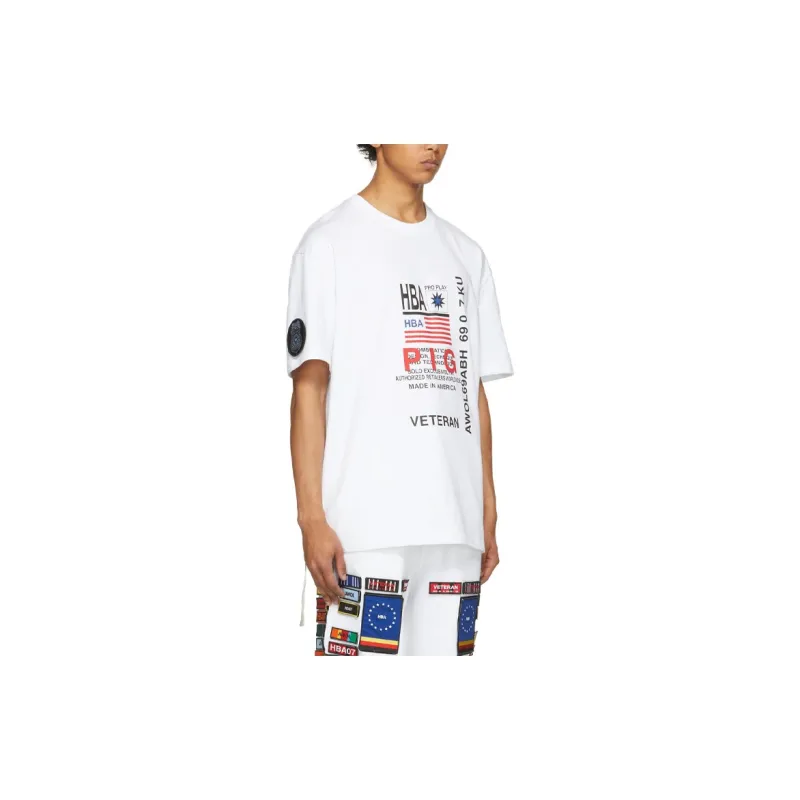 Hood By Air T-Shirts Men White-2