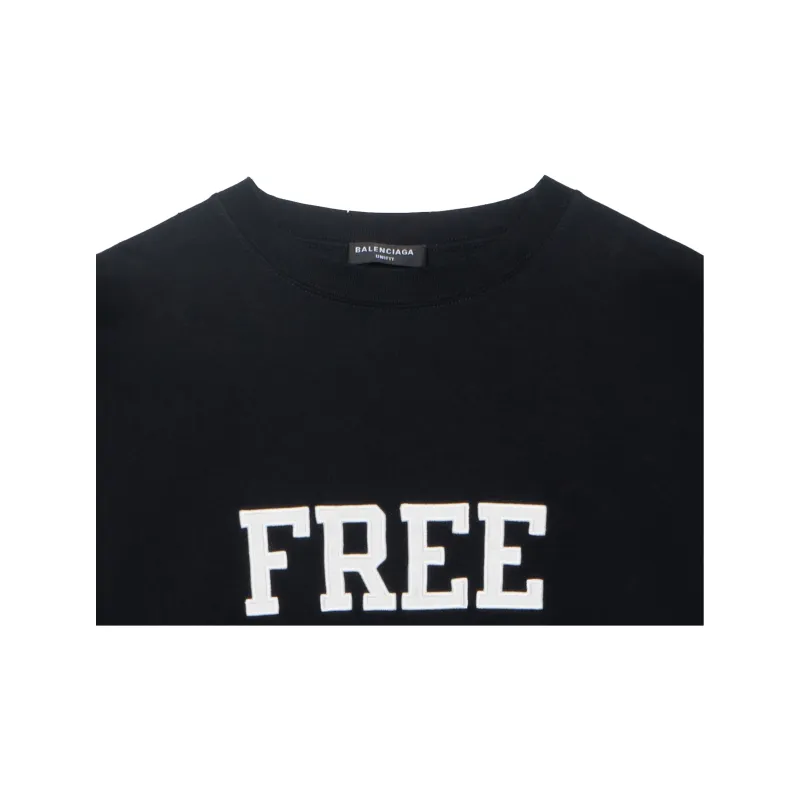 Balenciaga Wide Fit Free T Shirt-8