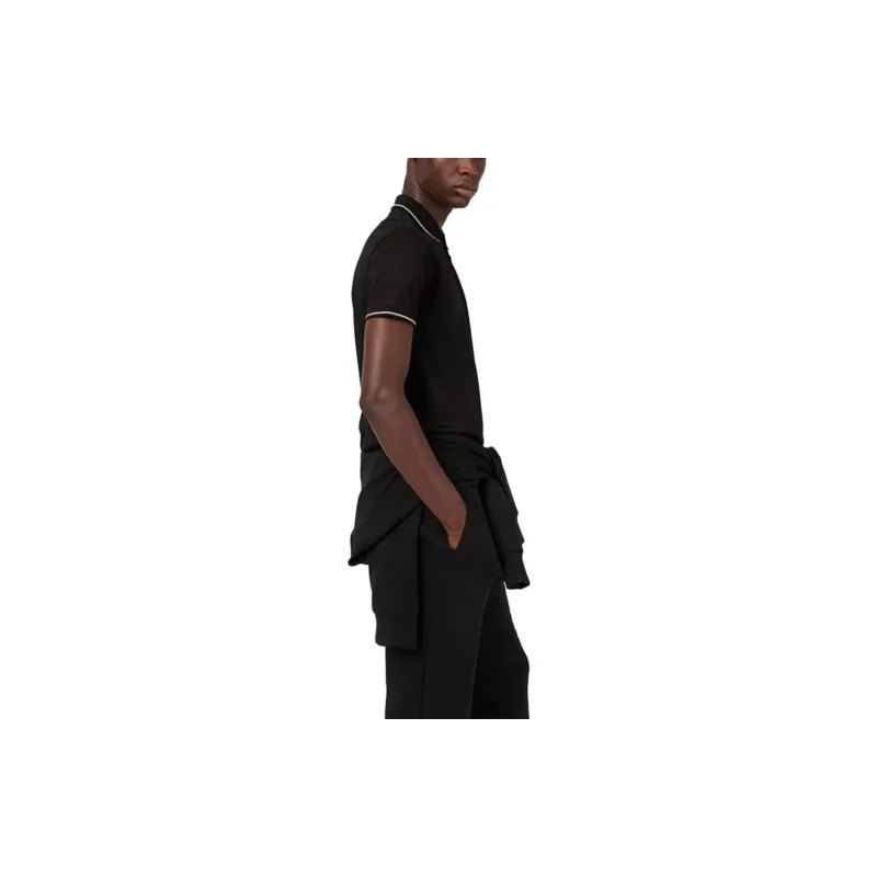 EMPORIO ARMANI Polo Shirts Men Black-3