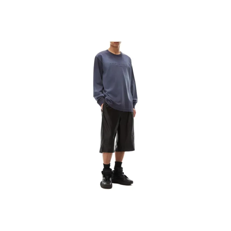 Alexander Wang Logo embossed Cotton Sweatshirt-1