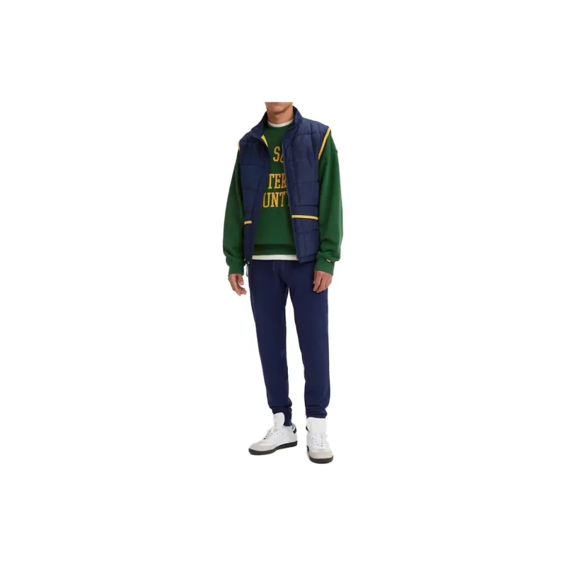 Levis Knitted Sweatpants Men Navy Blue-2