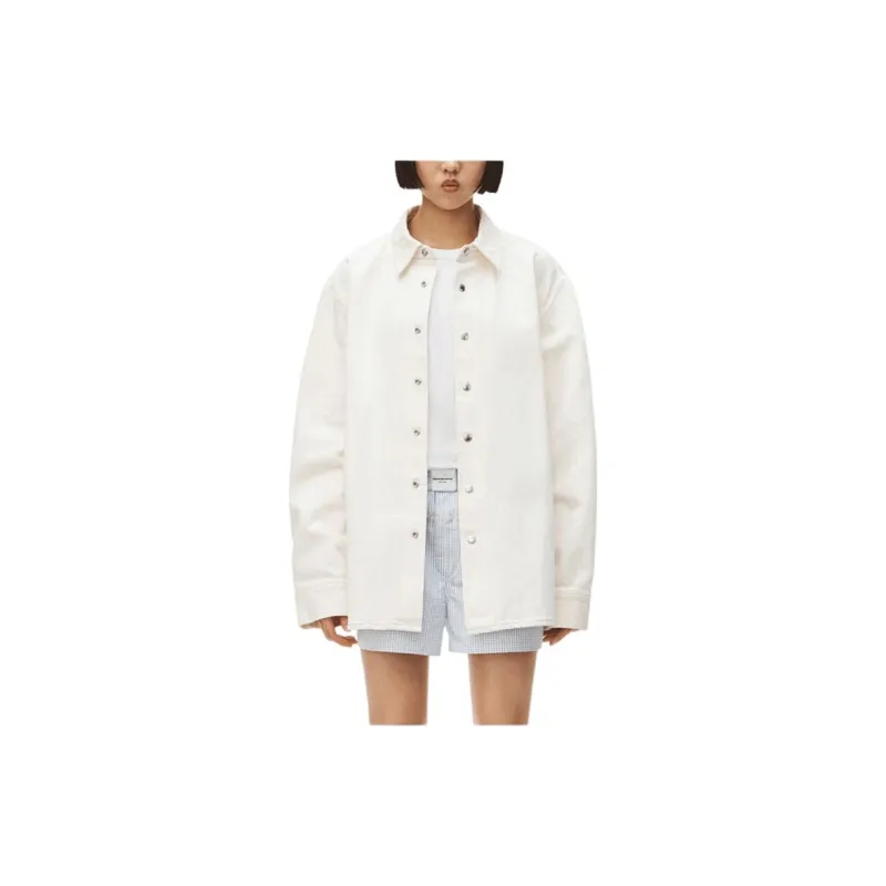 Alexander Wang Shirts Unisex Vintage White-5