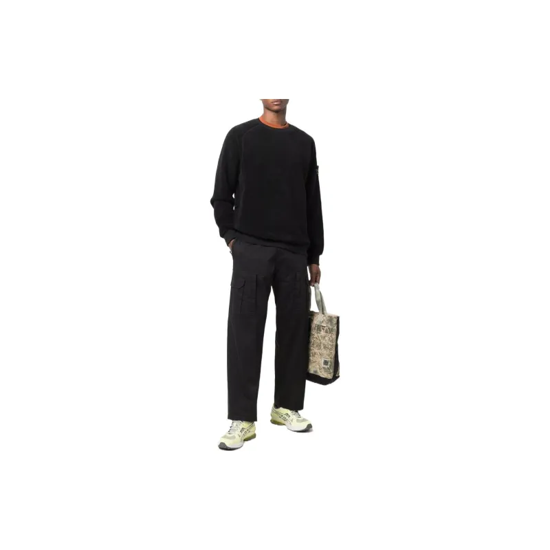 STONE ISLAND Sweatshirts Men Black-1