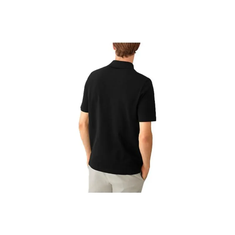 HERMES Polo Shirts Men Black-4