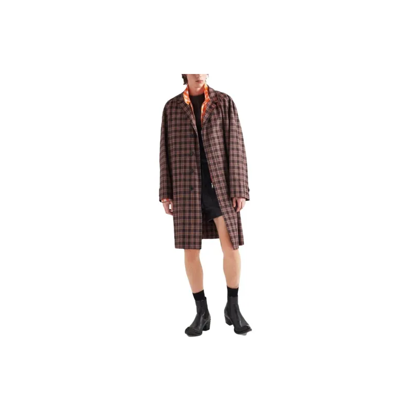 PRADA Trench Coats Men Umber-1
