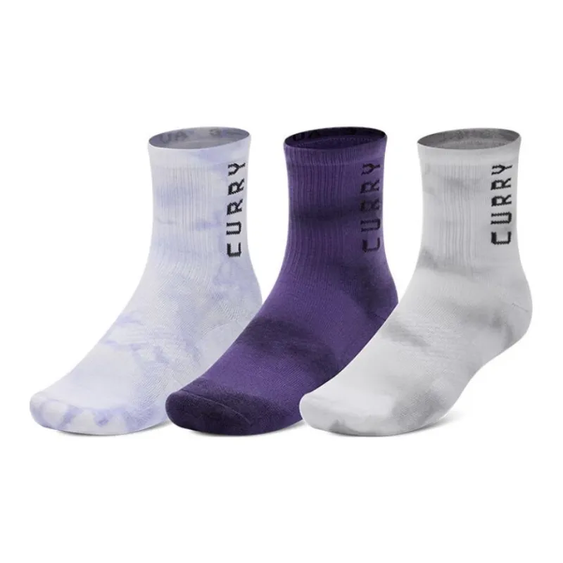 Under Armour Mid Calf Socks Unisex 3 Pack-0