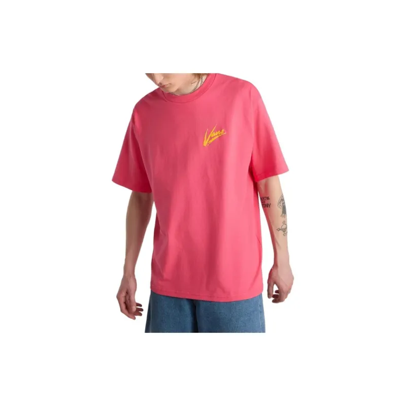 Vans Honey Suckle T-Shirts Men Pink-3