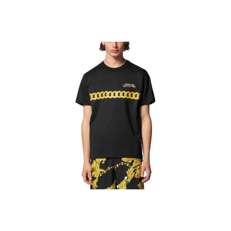 VERSACE T Shirts Men Black-1