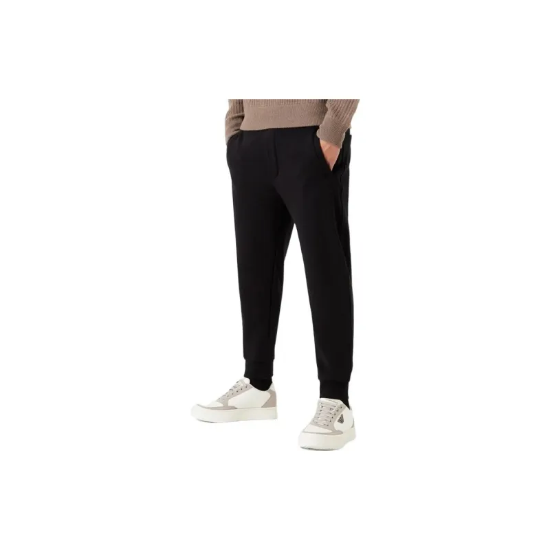 EMPORIO ARMANI Knitted Sweatpants Men Marine Blue-6