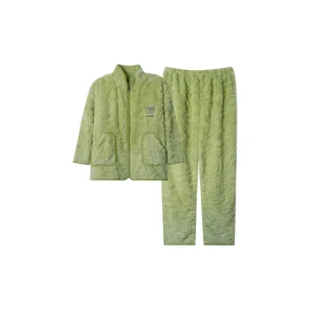 MIIOW Pajama Set Women's Yellow Green