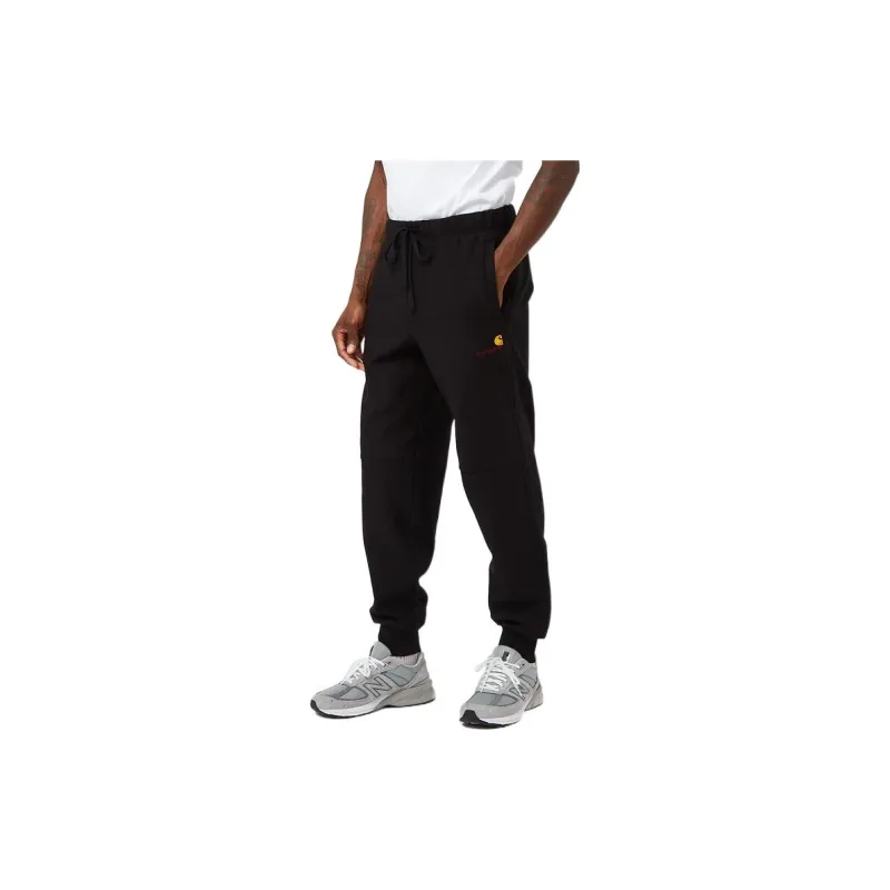 Carhartt WIP Knitted Sweatpants Men Black-2