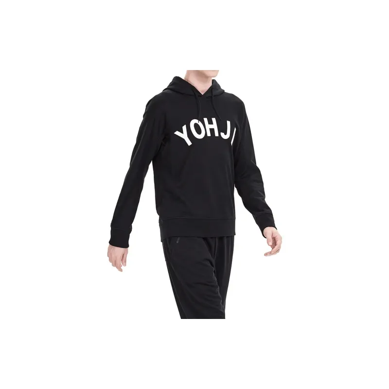 Adidas Y 3 Yohji Letters Hoodie-4
