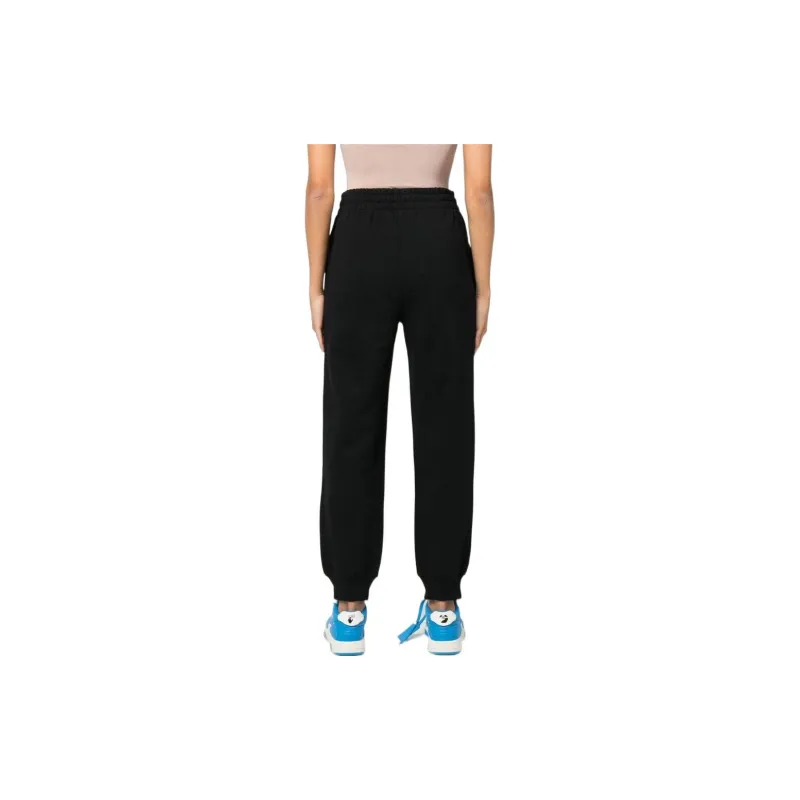MOSCHINO Knitted Sweatpants Men Black-2