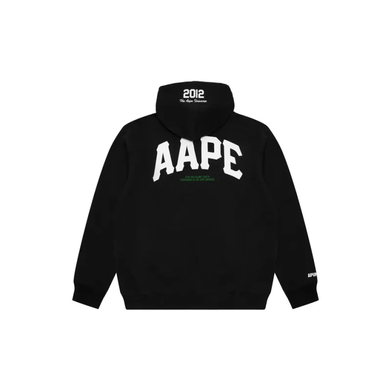 Aape By *A Bathing APE® Logo print Hoodie-1