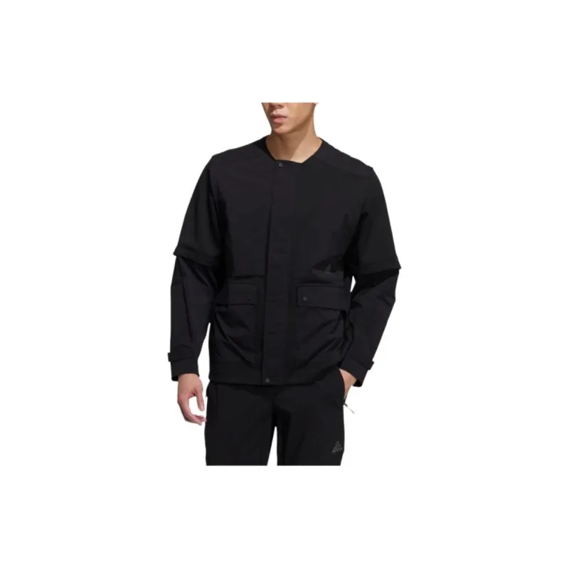 Adidas Jackets Men Black-2