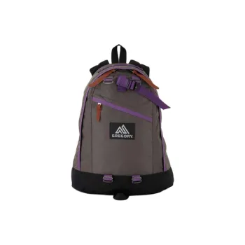 GREGORY Nylon Backpack Unisex Gray & Purple