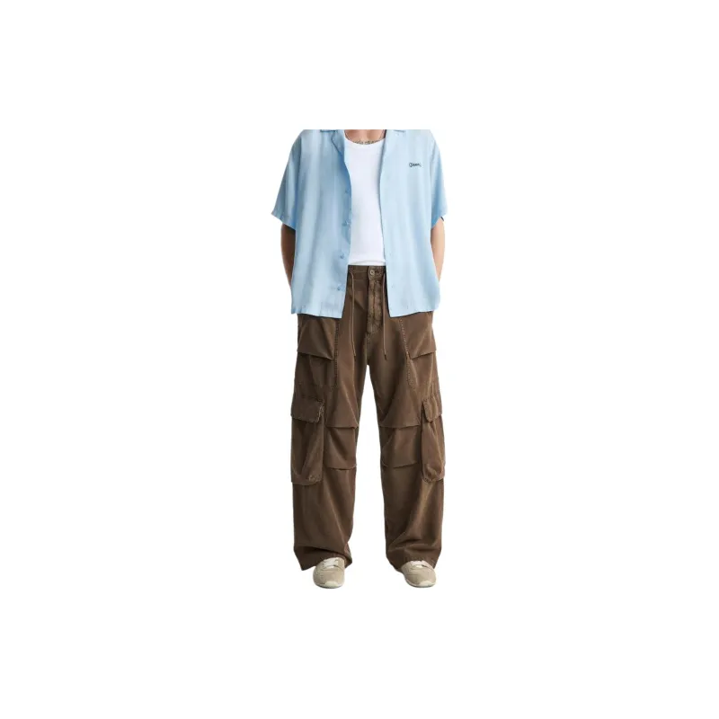 ZARA Cargo Pants Men Brown-2