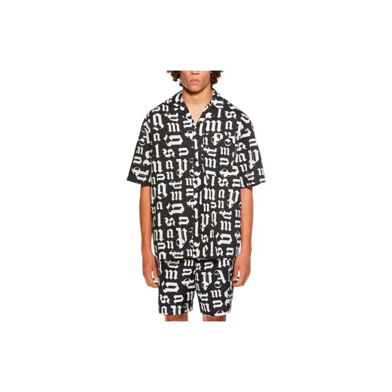PALM ANGELS Shirts Men Black-3