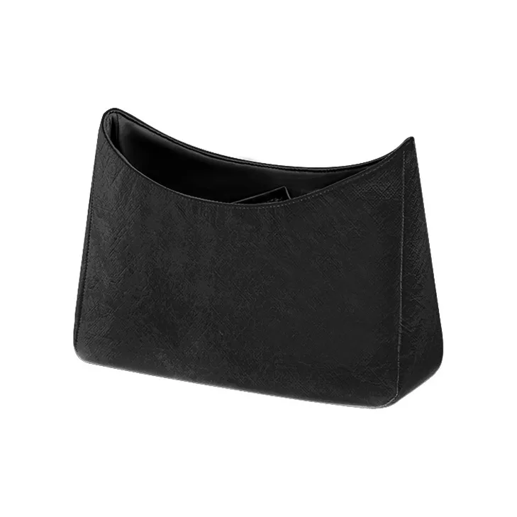 FANJI DuPont Paper Liner Bag Small Size Unisex All Black/Meteorite Gray-2