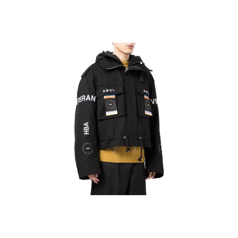 Hood By Air Jackets Unisex Black-3