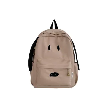 Dusen Kangaroo Nylon Backpack Regular Women's Multicolor