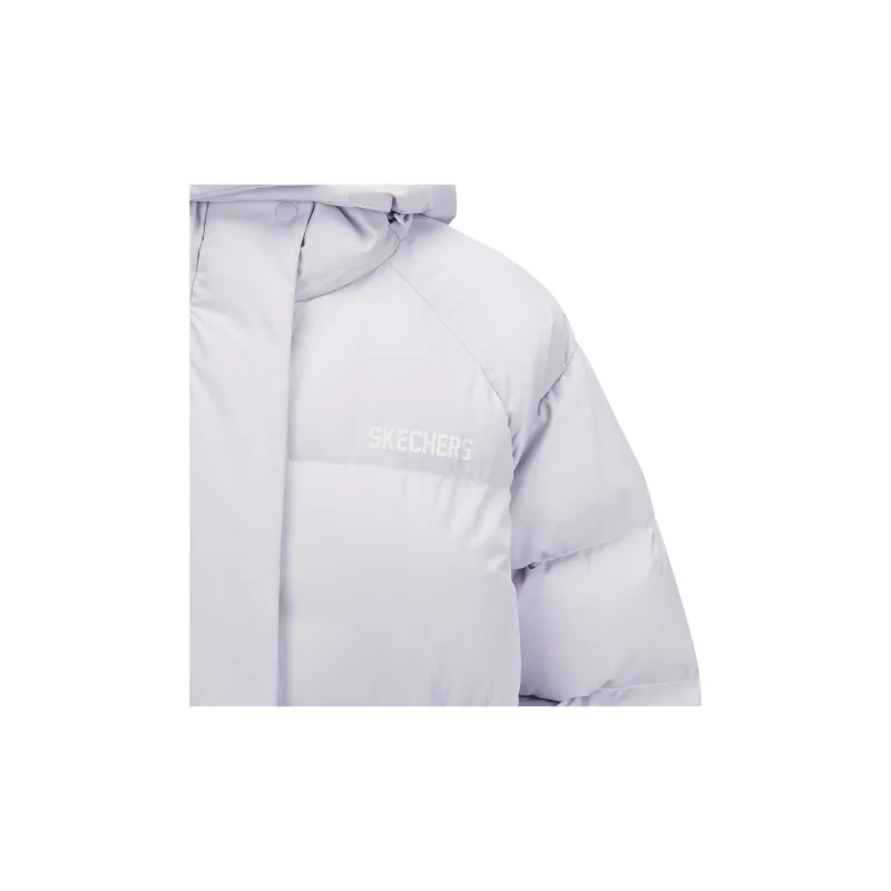 Skechers Mountain And Wild Outdoor Series Down Jacket Women's Purple-5