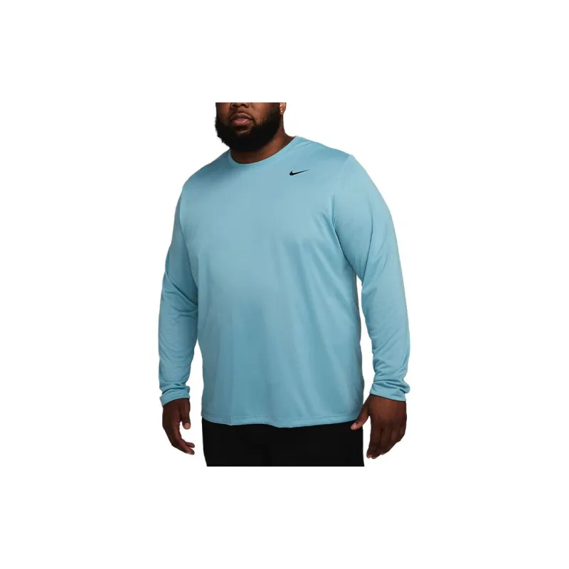 Nike T-Shirt Men's Denim Turquoise/Black-2