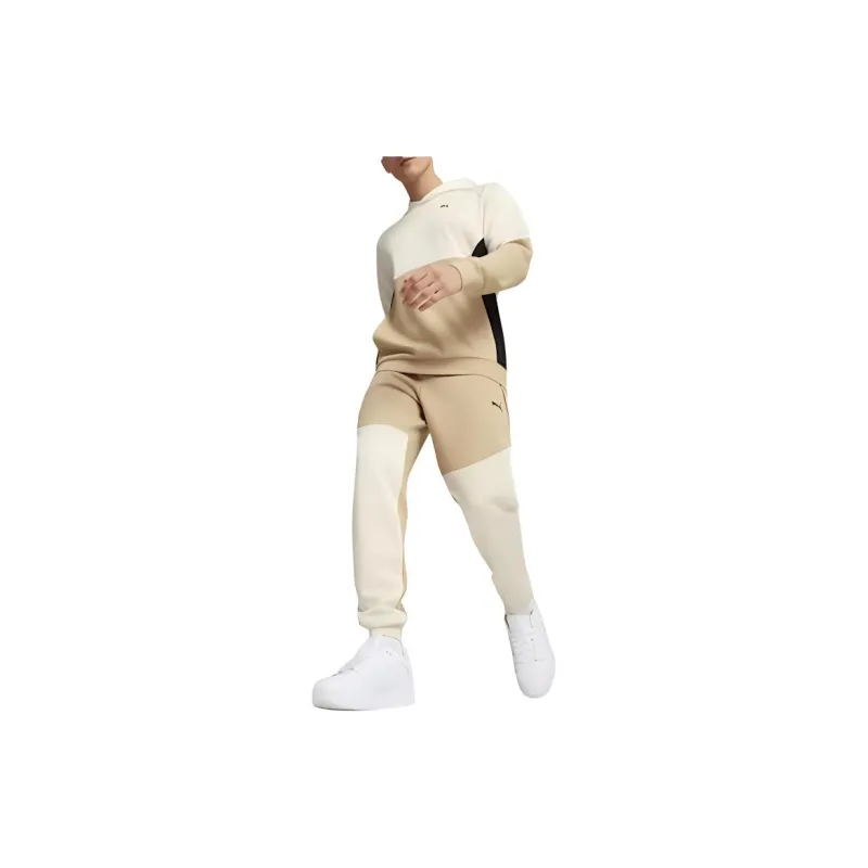 PUMA Casual Pants Men Beige-4